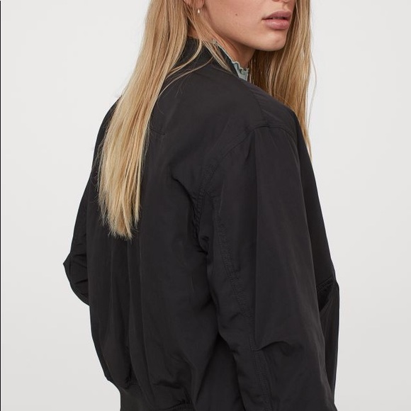 Brand new with tags black h&m bomber - Picture 2 of 3